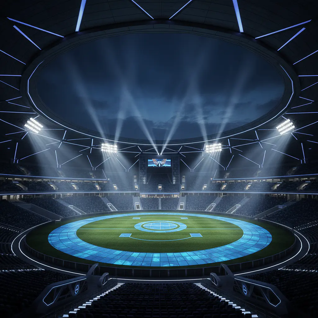Stadium at Night